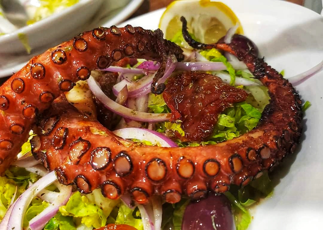 Grilled Octopus Kalofagas Greek Food Beyond