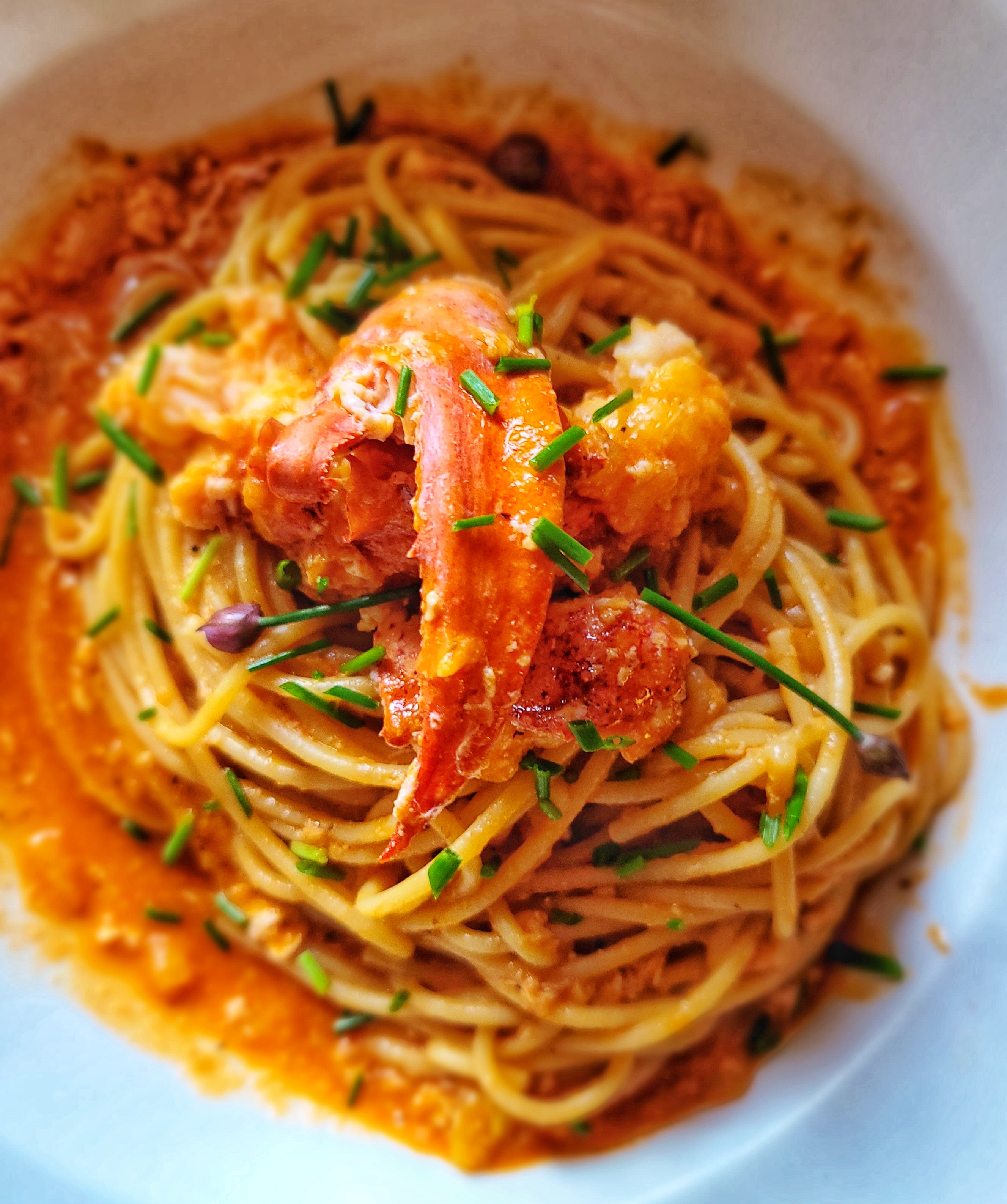 Lobster Spaghetti With Star Anise Kalofagas.ca