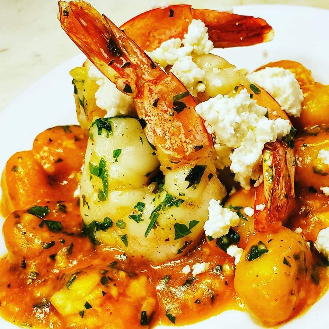 Sheet Pan Gnocchi With Shrimp and Feta Kalofagas.ca